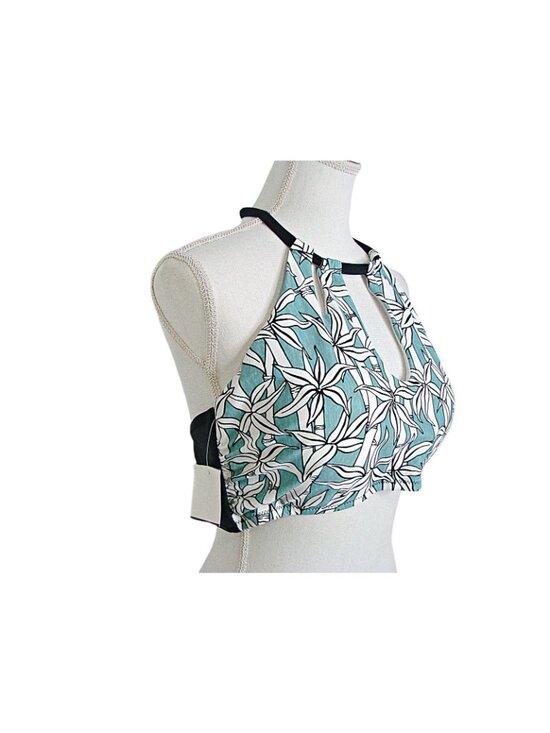Raisins Curve Other - Raisins Curve Rosalie Padded Floral Sports Bra Swim Top Strap Back Size 20W NWT